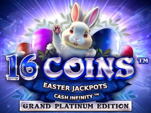 16 Coins Grand Platinum Edition Easter Jackpots game screenshot